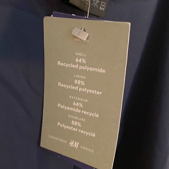 NWT H@M Gray One Piece Swimsuit Size Large - Picture 10 of 11